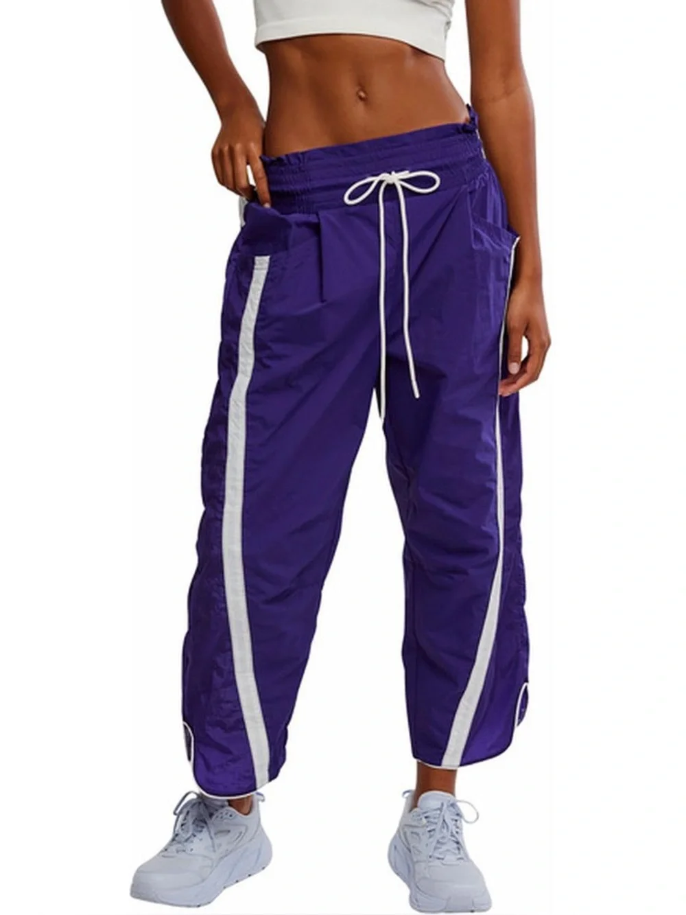 Free People FP Movement Size Small Champ Is Here Purple Athletic Pants